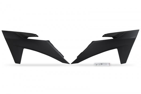 Radiator Covers black compatible Ktm SX 250 - XC 125 - XW-F 500 - XCF 350 - XCF 250 - XCF 450 - XC-F 450 - XC-F 350 - XC 300...